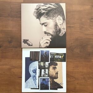Zayn Room Under the Stars Vinyl Album - HAND SIGNED in blue sharpie